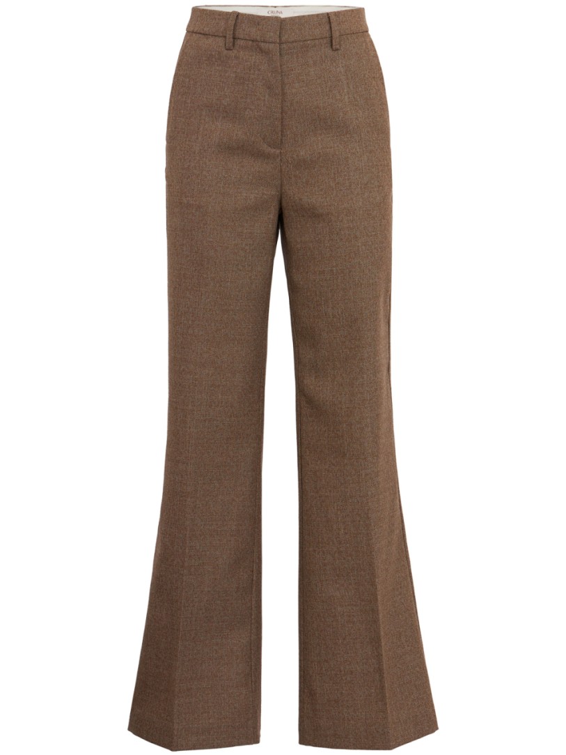 CRUNA: Pantalones acampanados ajustados