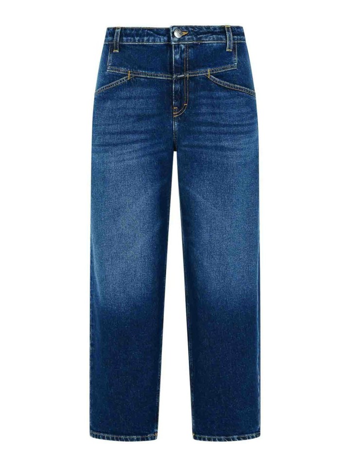 Closed: Hochtallige Weitbeinjeans