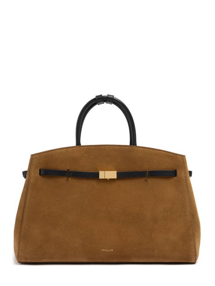 DeMellier - Die Hudson Wildleder Tasche mit Obergriff