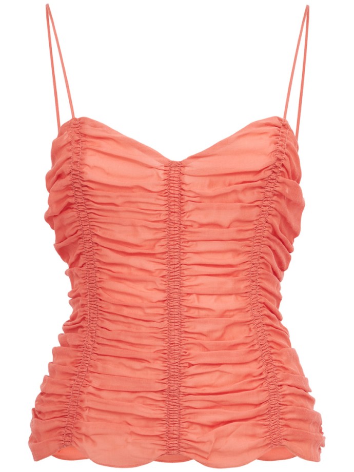Khaite - Inara Seiden- und Lyocell-Top