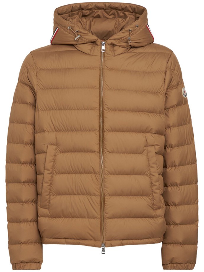 Moncler - Kurze Daunenjacke mit Kapuze