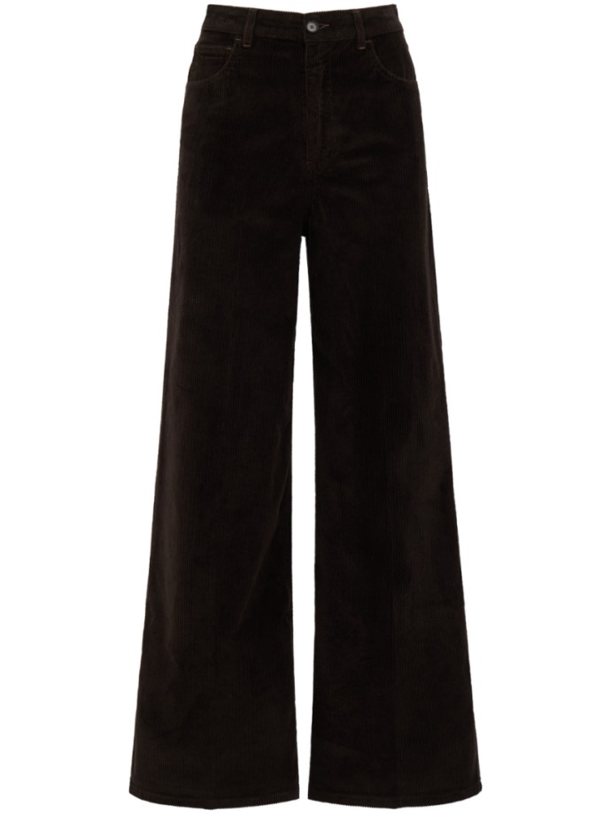 CRUNA - Wide leg mid rise pants