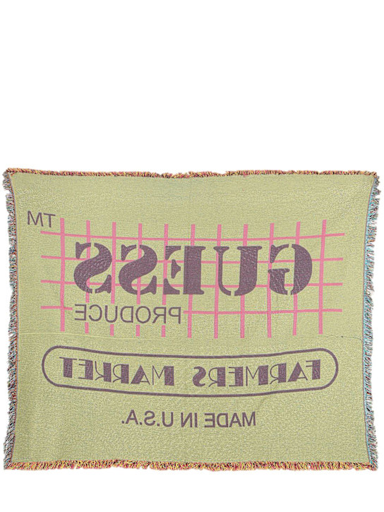 Guess Farmers Market By Sean Wotherspoon: COUVERTURE "SEAN WOTHERSPOON" AVEC LOGO