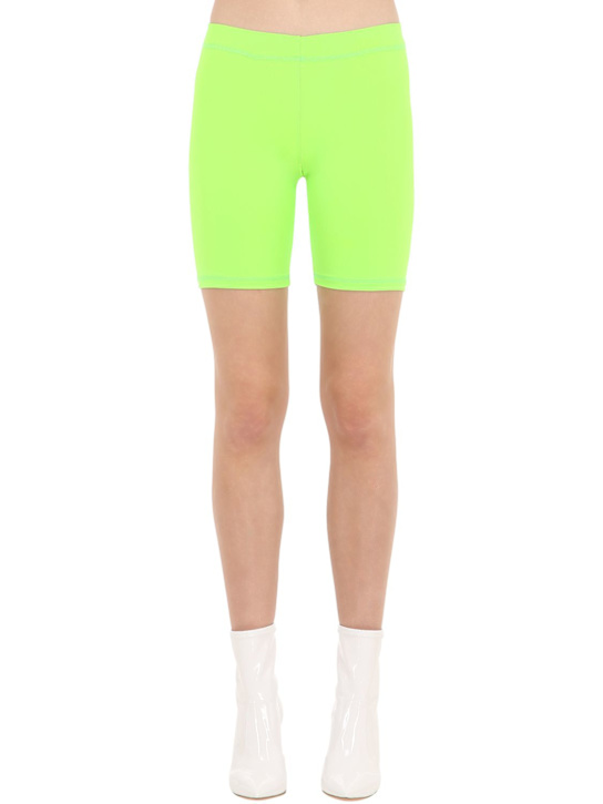 Aya Muse: SHORTS BIKER "LVR EXCLUSIVE" IN MICRO NYLON