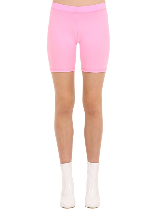 Aya Muse: SHORTS BIKER "LVR EXCLUSIVE" IN MICRO NYLON