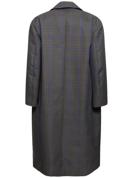 Balenciaga - Oversized long cotton blend coat