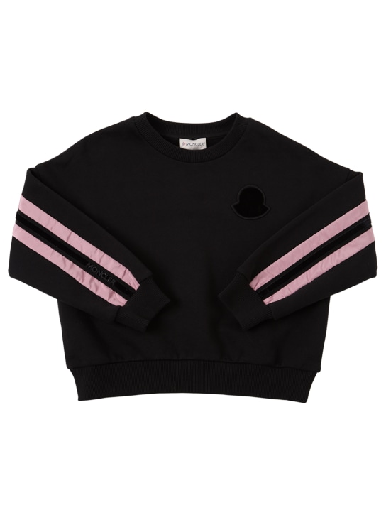 Moncler: SWEAT-SHIRT & PANTALON DE SPORT EN COTON