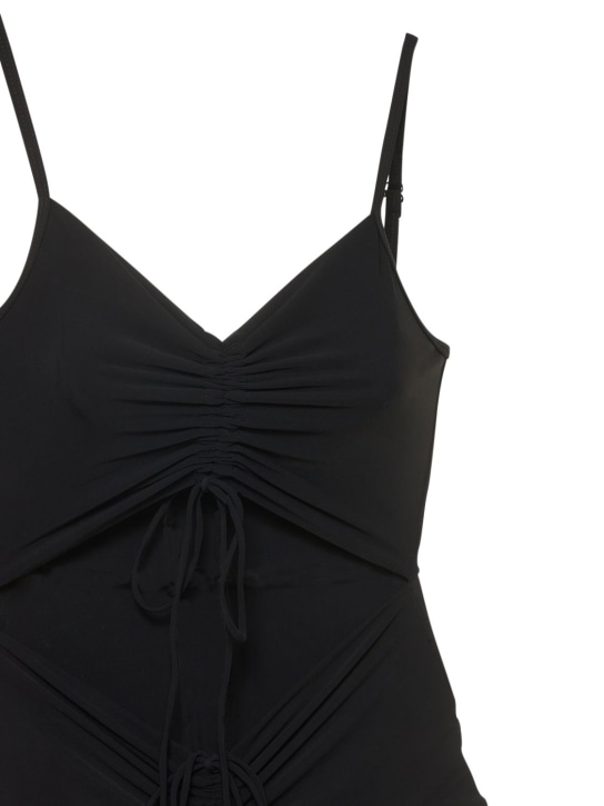 Christopher Esber: Disconnect lycra one piece swimsuit