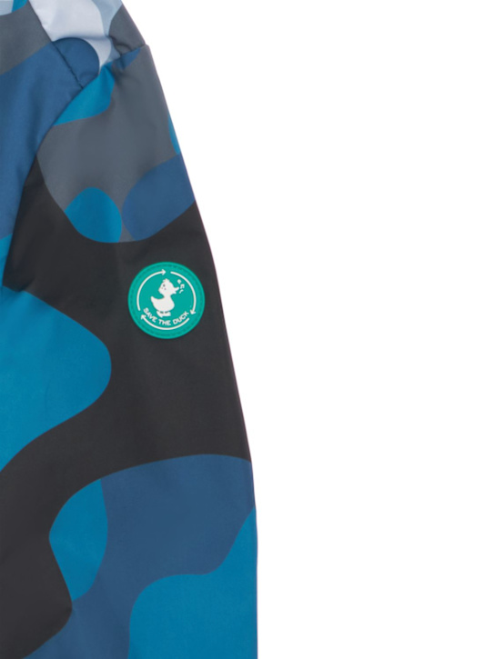 Save The Duck: CAMOUFLAGE PRINT RECYCLED NYLON JACKET