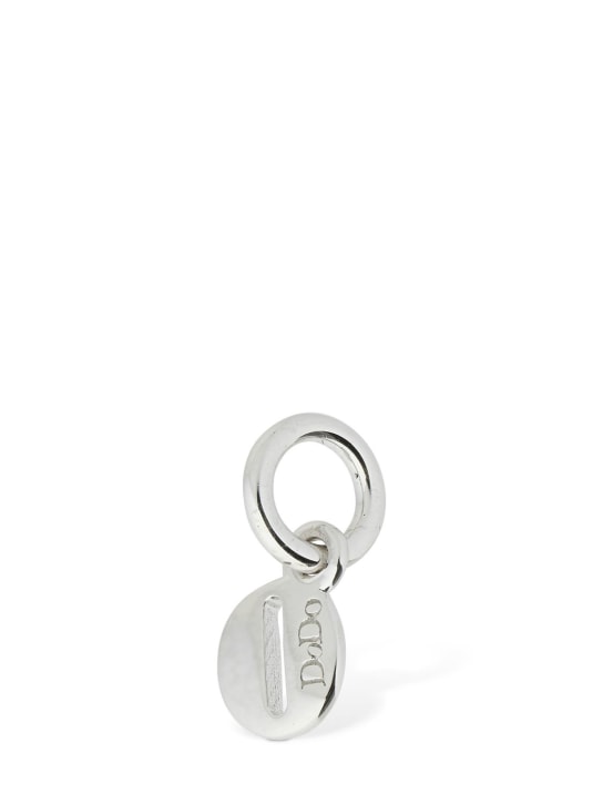 DoDo: 18KT White gold O charm w/ diamonds