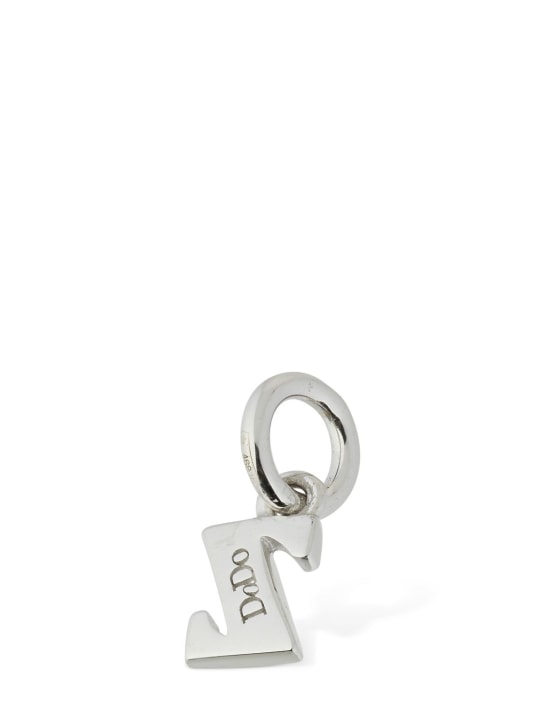 DoDo - 18KT White gold Z charm w/ diamonds