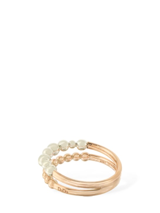 DoDo: Anillo de plata y oro 9kt