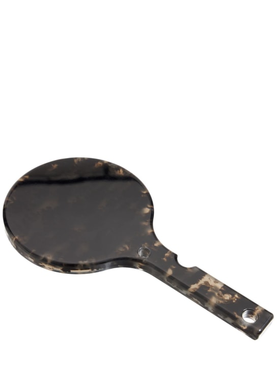 Off-White: Miroir en or foncé havana Meteor