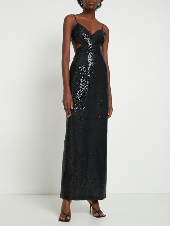Michael Kors Collection - Verziertes Kleid aus Kreppsable
