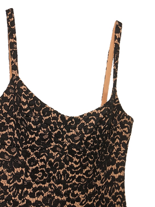 Michael Kors Collection: MIDIKLEID AUS RAYONMISCHUNG