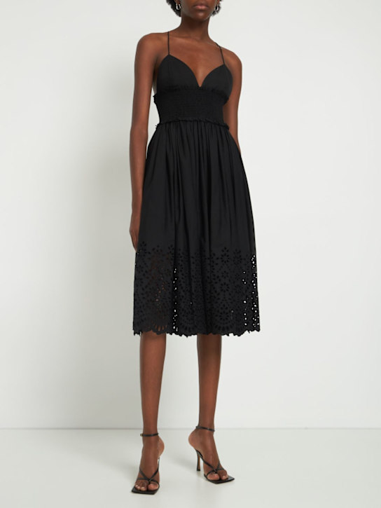 Michael Kors Collection - Vestito in sangallo di cotone