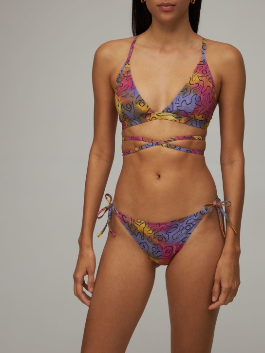 Isabel Marant - Stefs printed bikini bottoms