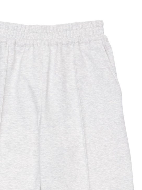 Brunello Cucinelli: Wide leg cotton blend sweatpants