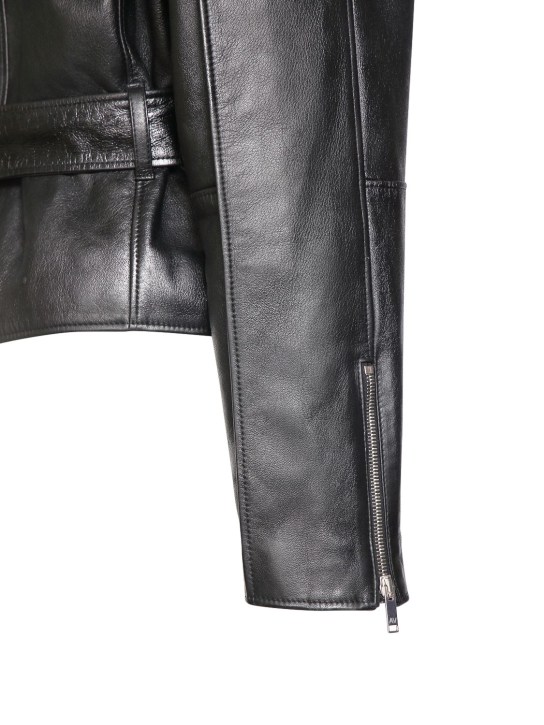 Alexandre Vauthier: Chaqueta biker Perfecto de piel