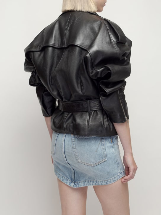 Alexandre Vauthier: Chaqueta biker Perfecto de piel