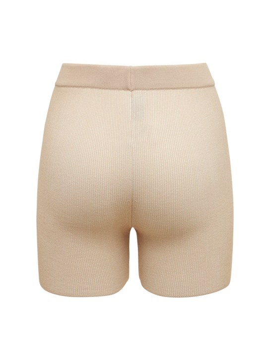 Jacquemus: Shorts de punto