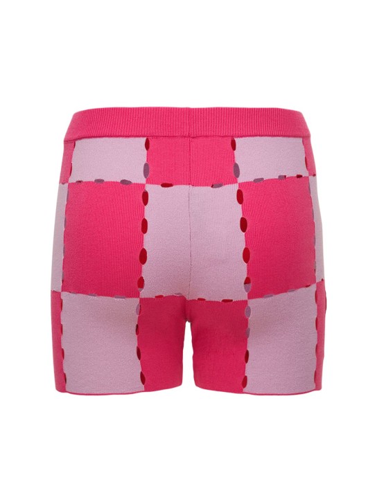 Jacquemus: Shorts Le Short Gelato in maglia di cotone