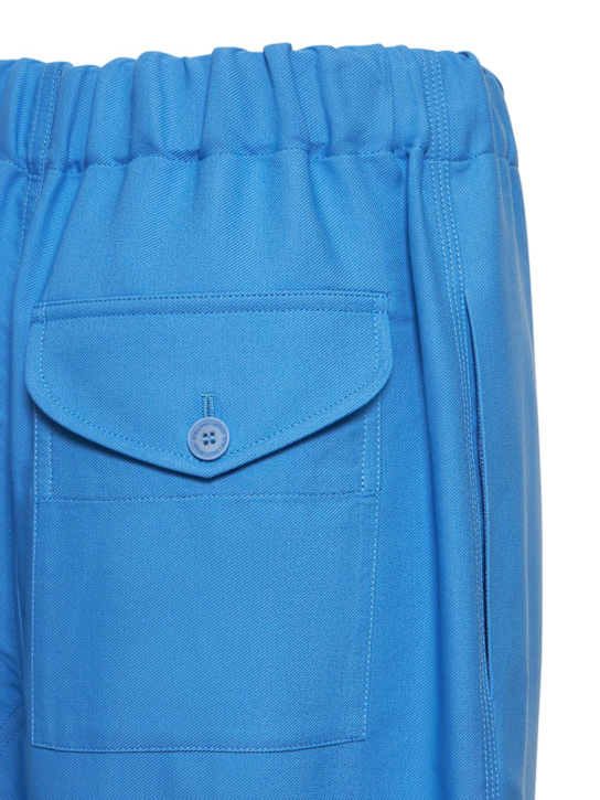 Stella McCartney: HOCHTAILLIERTE HOSE AUS VISKOSEMISCHUNG