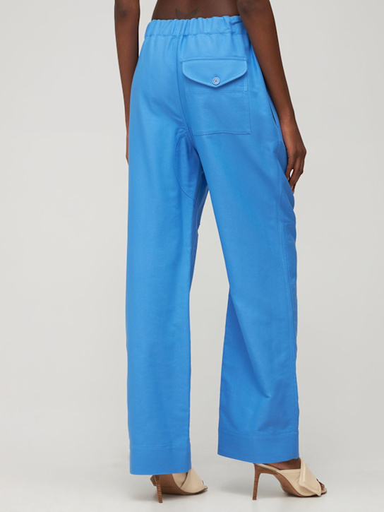 Stella McCartney: HOCHTAILLIERTE HOSE AUS VISKOSEMISCHUNG