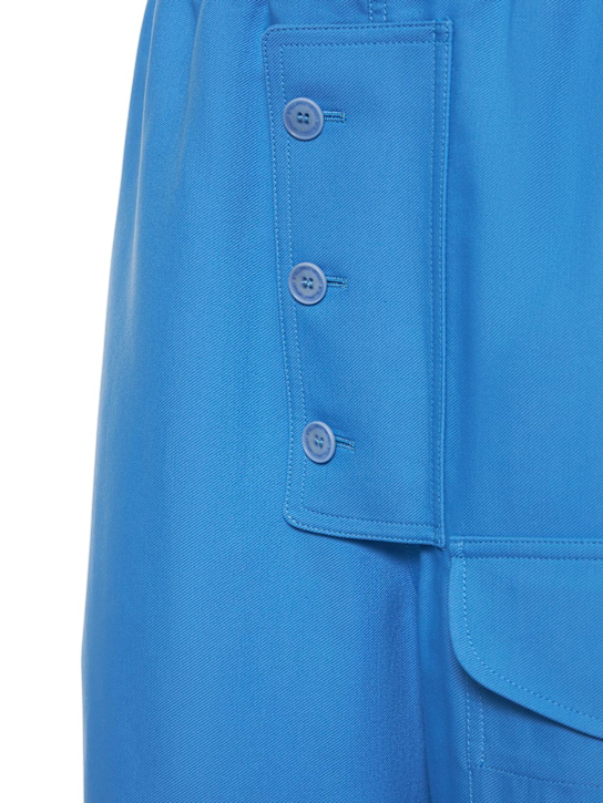 Stella McCartney: HOCHTAILLIERTE HOSE AUS VISKOSEMISCHUNG