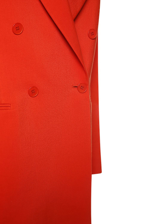 Stella McCartney: Blazer oversize en viscose mélangée fluide