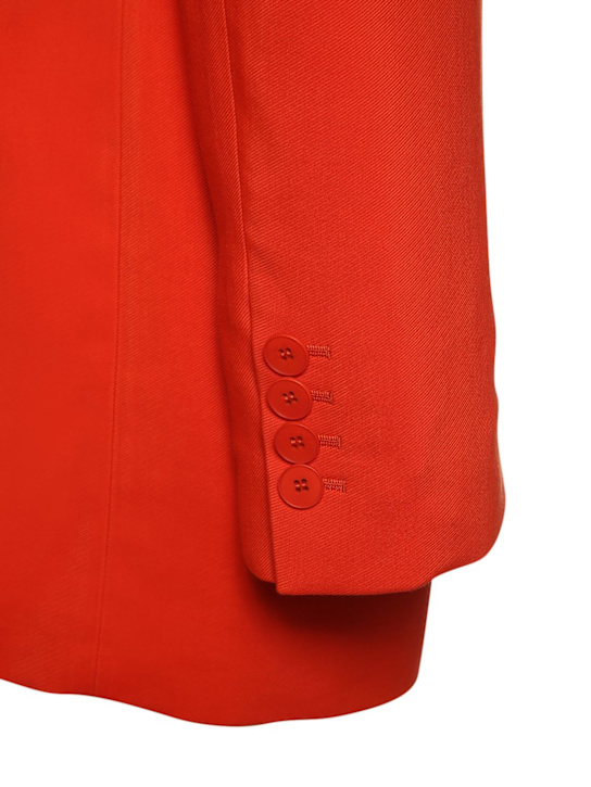Stella McCartney: Blazer oversize en viscose mélangée fluide