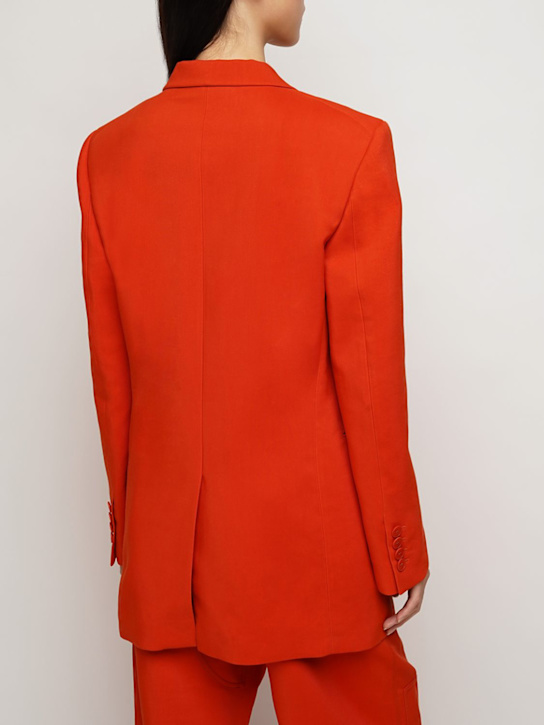 Stella McCartney: Blazer oversize en viscose mélangée fluide