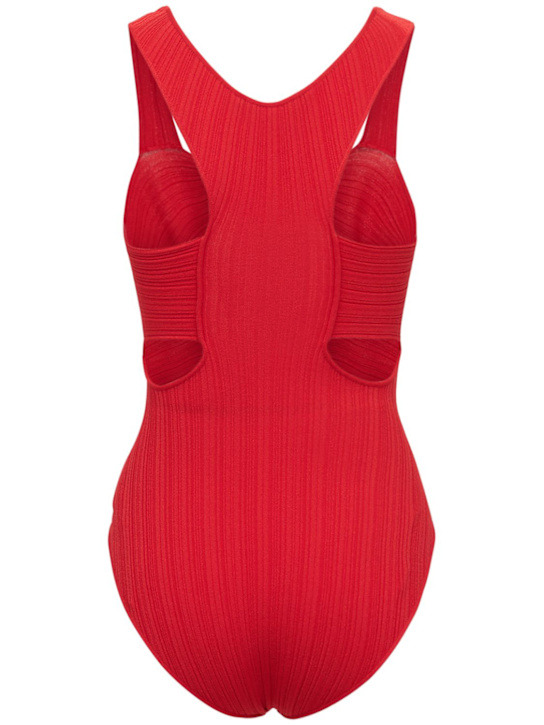 Stella McCartney: Body en maille de viscose mélangée ajourée