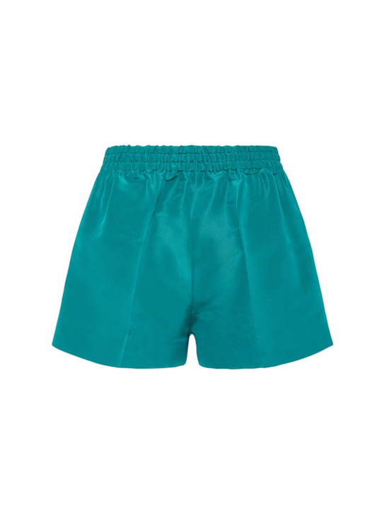Valentino: Shorts in faille di seta