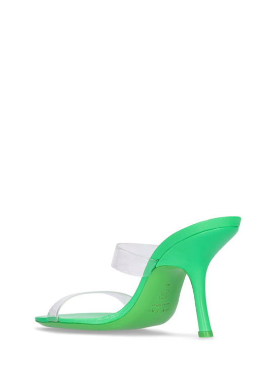 BY FAR: 95mm Clara PVC sandals