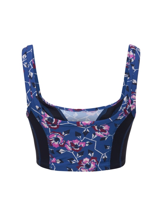 Marant Etoile: Techno-Sport-BH mit Druck „Taceya“
