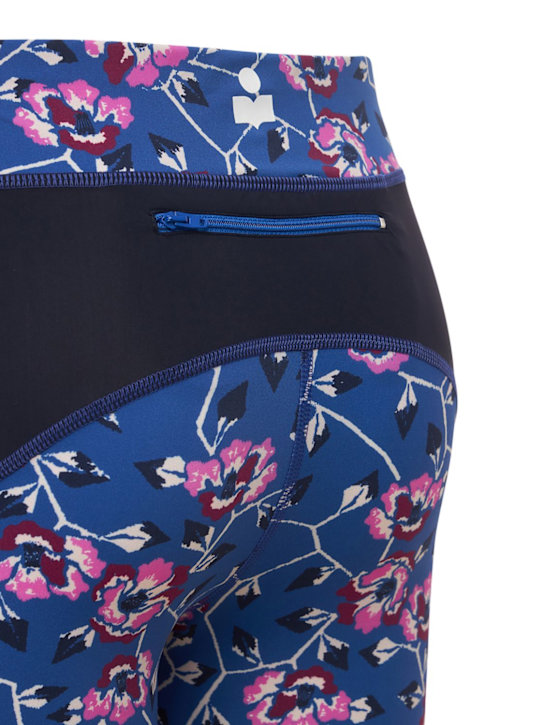 Marant Etoile: Leggings Tisea in techno stampato