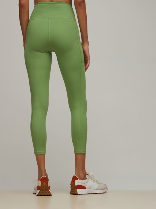 Girlfriend Collective: Hoch taillierte 7/8-Leggings mit Tasche
