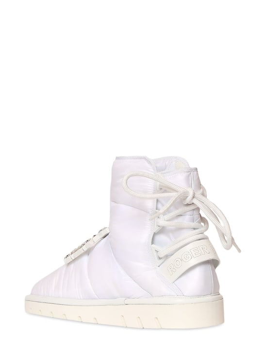 Roger Vivier: Stivali Viv Winter in nylon imbottito 20mm