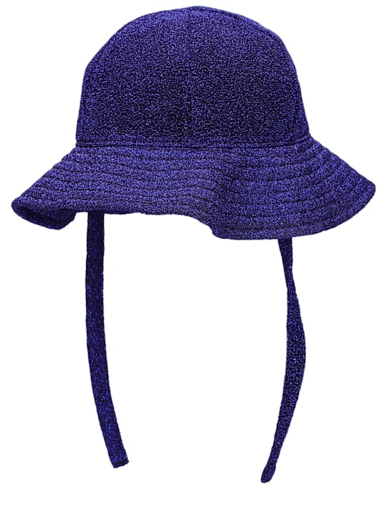 Oséree Swimwear: Lycra & lurex bucket hat