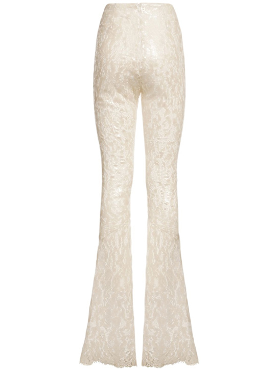 Dion Lee: Cotton blend lace flared pants