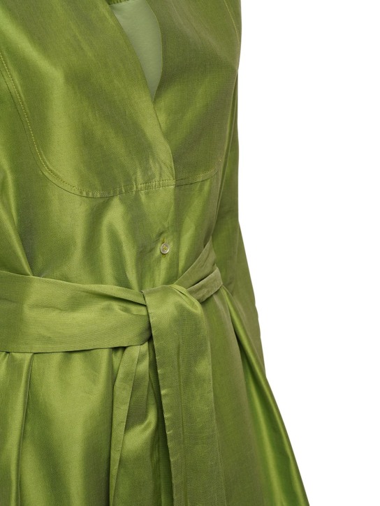 Rosie Assoulin: Organdy-Hemdkleid „Umbry“