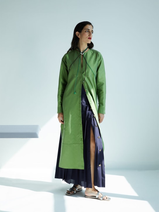 Rosie Assoulin - Organdy-Hemdkleid „Umbry“