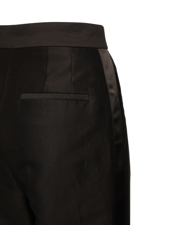 Rosie Assoulin: Ulf cotton & silk mikado straight pants