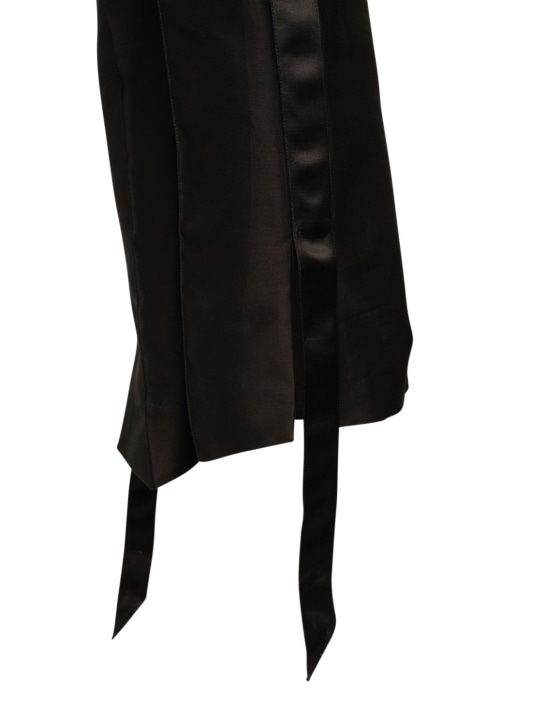 Rosie Assoulin: Ulf cotton & silk mikado straight pants