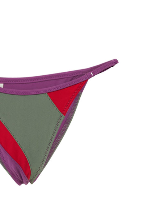 Tropic Of C: Patchwork Luna bikini bottoms