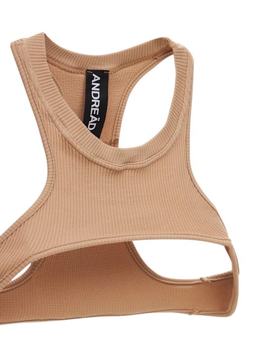 Andreadamo: Ribbed jersey harness
