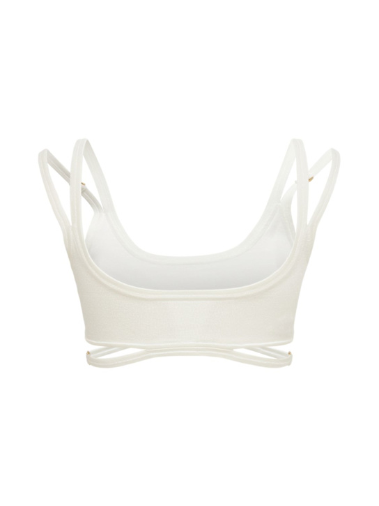Dion Lee: LVR Exclusive viscose blend bra