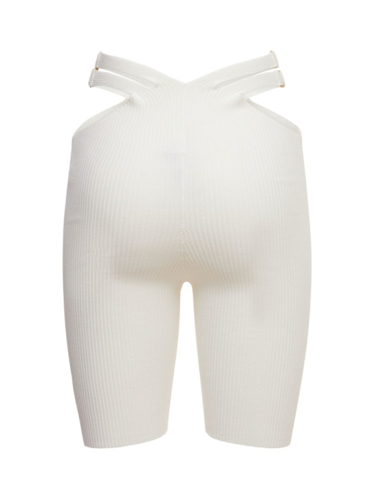 Dion Lee: Bikershorts aus Rayonmischgewebe