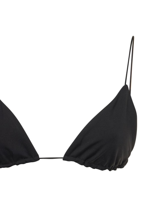 Ziah: Fine strap triangle bikini top